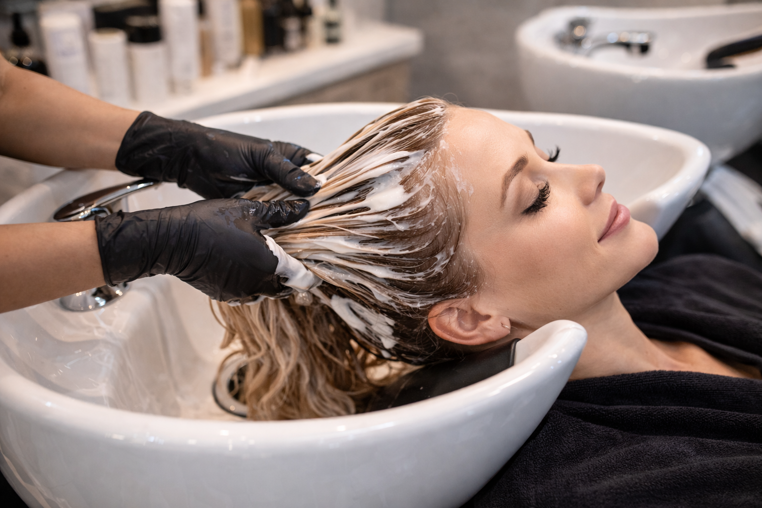 Hair coloring services in Bangor Maine